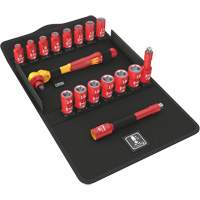Jeu de cliquets isolants Zyklop 8100 SB VDE 1, 7 Mcx, Prise de 3/8" PB Rental Co. Ltd.