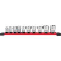 SAE Sockets with Four Flat Sides, 10 Pcs, 3/8" Drive Size PB Rental Co. Ltd.
