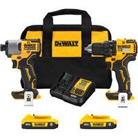 Brushless Cordless Drill/Driver & Impact Driver Combo Kit, Lithium-Ion, 20 V PB Rental Co. Ltd.