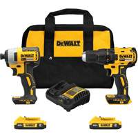 Drill & Impact Driver Combo Kit, Lithium-Ion, 20 V PB Rental Co. Ltd.