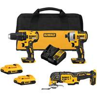 Brushless Cordless 3-Tool Combo Kit, Lithium-Ion, 20 V PB Rental Co. Ltd.