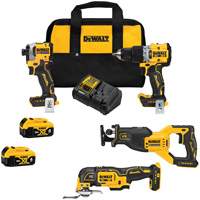 Brushless 4-Tool Combo Kit, Lithium-Ion, 20 V PB Rental Co. Ltd.
