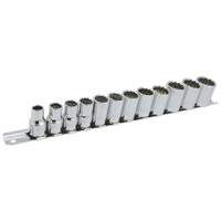 Jeu de douilles m&eacute;triques &agrave; 12 pans SS3812M-12 , 12 Mcx, Prise de 3/8" PB Rental Co. Ltd.