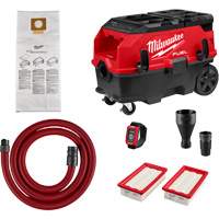 M18 FUEL 9 Gallon Dual Battery Dust Extractor with PACKOUT Compatibility and VACLINK Kit, 27-3/4" x 19" PB Rental Co. Ltd.