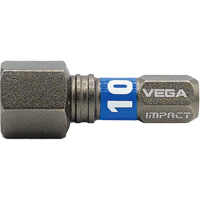 Impactech&reg; Insert Bit, Hex, 10 mm, 1/4" Drive PB Rental Co. Ltd.