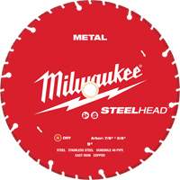 STEELHEAD Cutting Diamond Blade, 9", Metal Use PB Rental Co. Ltd.