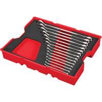 SAE Wrench Set with Tray for PACKOUT Drawers, Combination, 15 Pieces, Imperial PB Rental Co. Ltd.
