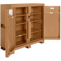 Armoire de chantier mod&egrave;le 109 avec cadenas, Acier, 47,5 pi³, Havane PB Rental Co. Ltd.