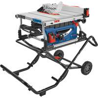Jobsite Table Saw with Gravity-Rise Wheeled Stand, 120 V, 15 A, 3800 RPM PB Rental Co. Ltd.