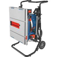 Jobsite Table Saw with Gravity-Rise Wheeled Stand, 120 V, 15 A, 3800 RPM PB Rental Co. Ltd.
