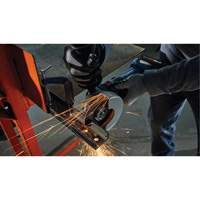 Rectifieuse angulaire sans balais avec interrupteur coulissant, Roue de 4-1/2", 18 V PB Rental Co. Ltd.