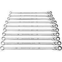 Jeu de cl&eacute;s Gearbox &agrave; t&ecirc;te flexible XL et cannelure universelle 120XP, Cl&eacute; polygonale, 10 morceaux, Imp&eacute;rial PB Rental Co. Ltd.