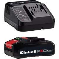 Ensemble de d&eacute;part de batterie et chargeur PXC, Lithium-ion, 18 V, 2,5 Ah PB Rental Co. Ltd.