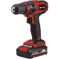 Cordless Drill/Driver Kit, Lithium-Ion, 18 V, 3/8" Chuck, 310 in-lbs Torque PB Rental Co. Ltd.