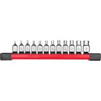 Jeu de douilles longues &agrave; embouts SAE, Hexagonale, Prise 1/4", 12 mr PB Rental Co. Ltd.