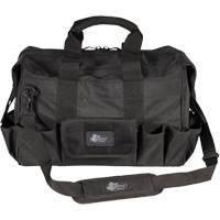 Sac &agrave; outils Phantom 18" pour entrepreneur, Polyester balistique, 25 pochettes, Noir PB Rental Co. Ltd.