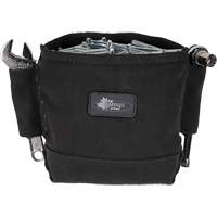 Sac Phantom pour &eacute;crous et boulons avec 2 manchons, Toile, 3 pochettes, Noir PB Rental Co. Ltd.