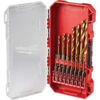 SHOCKWAVE Impact-Duty Drill Bit  Set, 15 Pieces, Titanium PB Rental Co. Ltd.