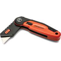 Folding Utility Knife, 1" Blade, Steel Blade, Aluminum Handle PB Rental Co. Ltd.