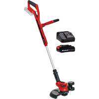 Cordless Telescopic String Trimmer with 2.5Ah Battery & Charger Starter Kit, 12", Battery Powered, 18 V PB Rental Co. Ltd.