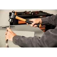 Ball Pein Hammer, 32 oz. Head Weight, Plain/Polished Face, Fibreglass Handle PB Rental Co. Ltd.