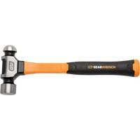 Ball Pein Hammer, 32 oz. Head Weight, Plain/Polished Face, Fibreglass Handle PB Rental Co. Ltd.