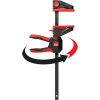 Serre-joints &agrave; g&acirc;chette pour barres &agrave; une main avec poign&eacute;e rotative &agrave; 360°, 4-1/2" (114,3 mm) PB Rental Co. Ltd.