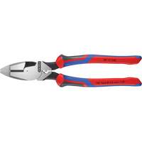 Pince pour monteurs de lignes &agrave; levier d&eacute;multipli&eacute;, type Nouvelle-Angleterre avec tire-fil, sertisseur et poign&eacute;e KNIPEXTEND PB Rental Co. Ltd.