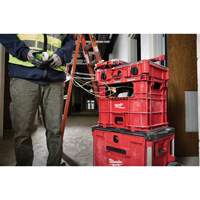 PACKOUT Wire Pulling XL Crate, 15-3/4" x 18-5/8" x 15", Black/Red PB Rental Co. Ltd.