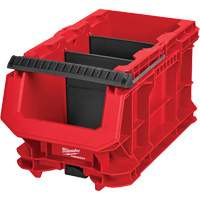 PACKOUT Compact Crate, 15-1/2" x 9-1/2" x 8-3/4", Black/Red PB Rental Co. Ltd.