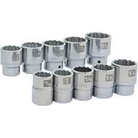 Jeu de douilles SAE &agrave; 12 pans, 10 Mcx, Prise de 3/4" PB Rental Co. Ltd.