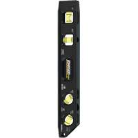 Billet Torpedo Level, 9" L, Aluminum, 4 Vials, Magnetic PB Rental Co. Ltd.