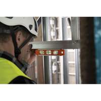 Reinforced Torpedo Level, 9" L, Aluminum, 3 Vials, Magnetic PB Rental Co. Ltd.