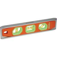 Glo-View&reg; Torpedo Level, 9" L, Aluminum, 3 Vials, Magnetic PB Rental Co. Ltd.