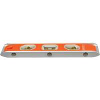 Glo-View&reg; Torpedo Level, 9" L, Aluminum, 3 Vials, Magnetic PB Rental Co. Ltd.