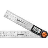 Localisateur d'angle num&eacute;rique et r&egrave;gle, 7" lo, Acier inoxydable, Graduations de 1/32" PB Rental Co. Ltd.