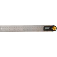 Localisateur d'angle num&eacute;rique et r&egrave;gle, 11" lo, Acier inoxydable, Graduations de 1/32" PB Rental Co. Ltd.