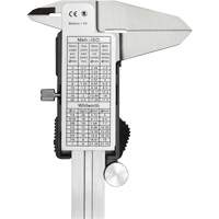 Pied &agrave; coulisse num&eacute;rique, R&eacute;solution de 0,0005" (0,01 mm), 0" - 6" (0 mm - 150 mm) gamme de mesure PB Rental Co. Ltd.
