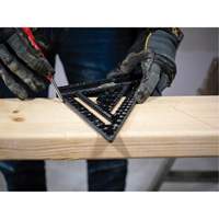 7-1/4" Johnny Square&reg; MACH-1 Smart Mark Rafter Square with Level Vial PB Rental Co. Ltd.