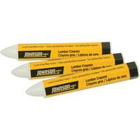 Crayons de marquage pour bois d'œuvre - Paquet de 3, Blanc, Marqueur PB Rental Co. Ltd.