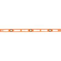 Niveau pour entrepreneurs Structo-Cast&reg; orange, Poutre en I, 4' lo, 3, Non magn&eacute;tique PB Rental Co. Ltd.
