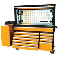 Jeu d'outils pour maître m&eacute;canicien MEGAMOD dans des plateaux en mousse modulaire de premi&egrave;re qualit&eacute; avec rangement pour les outils et l&eacute;quipement datelier, 1331 morcea PB Rental Co. Ltd.
