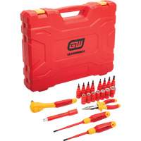 Jeu d'outils isol&eacute;s VDE &agrave; prise 3/8", 1000 V, 20 M PB Rental Co. Ltd.