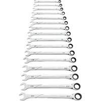 Jeu de cl&eacute;s 120XP Universal Spline XL, Combinaison &agrave; cliquet, 16 morceaux, M&eacute;trique PB Rental Co. Ltd.