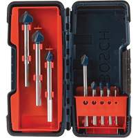 Glass & Tile Drill Bit Set, 8 Pieces, Carbide PB Rental Co. Ltd.