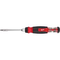 14-in-1 Ratcheting 1/4" Drive Multi-Bit Screwdriver, 10-11/100" L, Cushion Grip Handle PB Rental Co. Ltd.