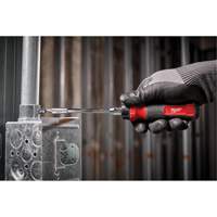 14-in-1 Ratcheting 1/4" Drive Multi-Bit Screwdriver, 10-11/100" L, Cushion Grip Handle PB Rental Co. Ltd.
