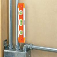Torpedo Level, 9" L, Plastic, 3 Vials, Magnetic PB Rental Co. Ltd.
