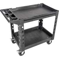 MODbox Utility Cart, 0 Drawers, 44-63/100" L x 25-1/2" W x 39" H, Black PB Rental Co. Ltd.