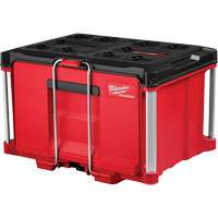Boîte &agrave; outils avec un tiroir PACKOUT avec une capacit&eacute; de 50 lb, 16-3/10" x 22-1/5" x 14-3/10", Noir/Rouge PB Rental Co. Ltd.